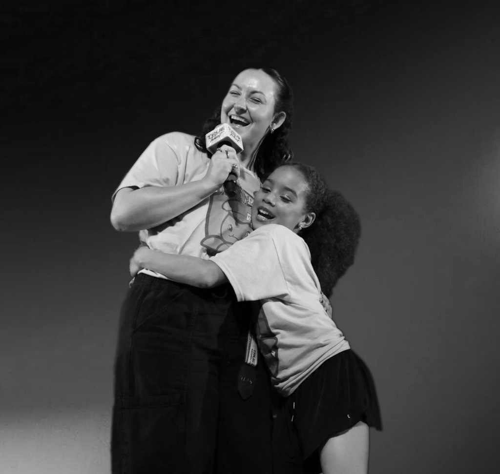 patti and little girl